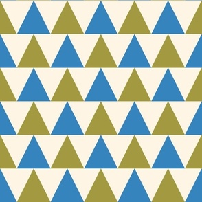 Triangle - Poison Green and Blue                                                                                                 