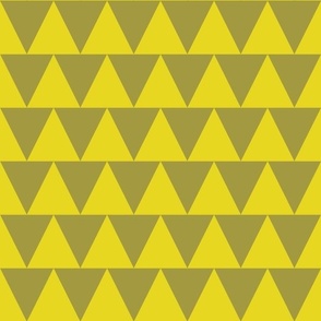 Triangle - poison yellow