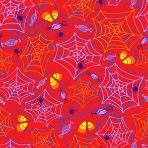 Spiders & Candy_in Autumn Sunset_LARGE_6x6