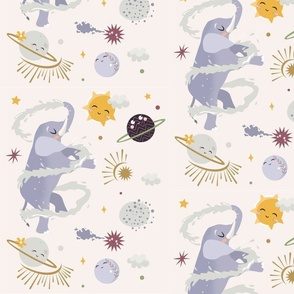 Elephant in space