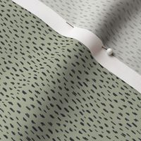 1.6x1.6_Black brushstroke speckles on Sage Green_mini micro
