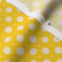 Polka Dots Mix_Cream on Yellow_MEDIUM_2x2_(wallpaper 3x3)