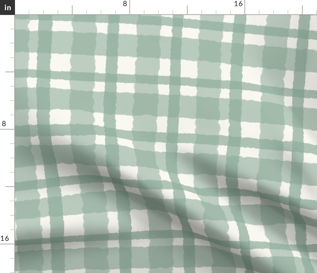 Spring Plaid - Sage Green