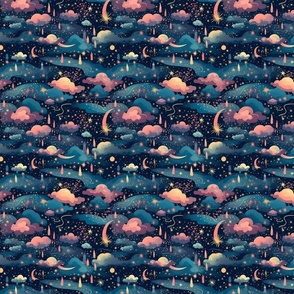 Dreamy Night Sky 15