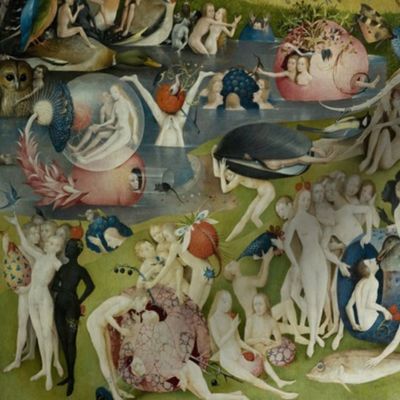 The Garden of Earthly Delights by Hieronymus Bosch - Center Panel