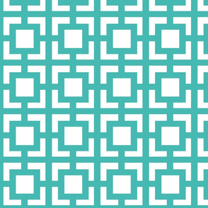 Moroccan_square Turquoise