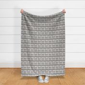 poppy warm grey damask