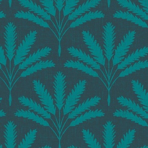 Large | Scallop Palm Tree in Pantone Ultra Steady