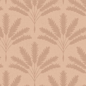 Large | Scallop Palm Tree in Dusty Coral