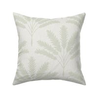 Large | Scallop Palm Tree in Sage