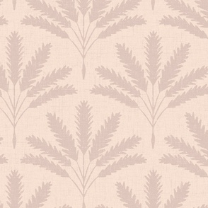 Large | Scallop Palm Tree in Earthy Pink