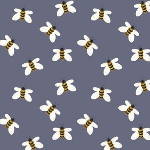 small pewter ophelia bees