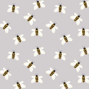 small gray ophelia bees