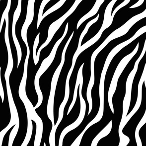 ZEBRA bw, big scale zebra stripes