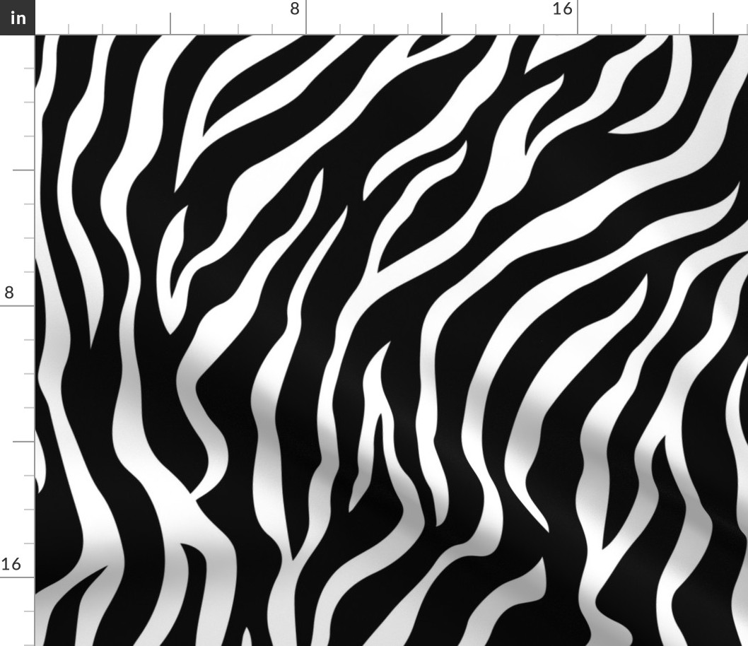 ZEBRA bw, big scale zebra stripes