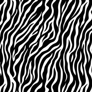 ZEBRA bw, middle scale zebra stripes