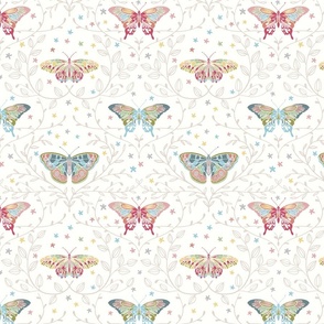 Graceful Flutter [white] medium