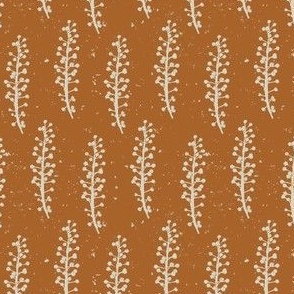 Woodland Whimsy- warm brown 4x4