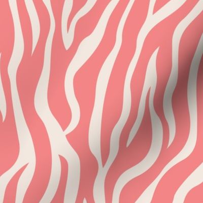 ZEBRA pink, middle scale zebra stripes