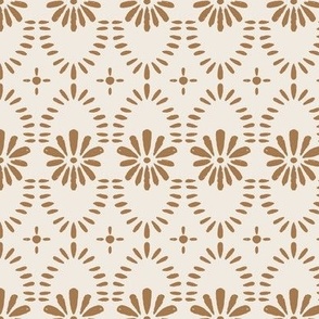 Boho flower - brown