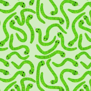 Slithering Snakes (green)