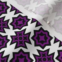 Purple Geometric Shapes - Small