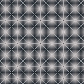 Grey Geometric Squares - Small