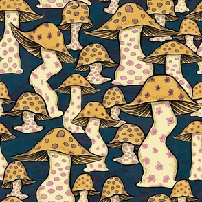 Magical Meadow Mushrooms