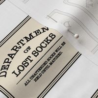 Department of Lost Socks Labels