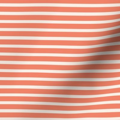 peach cream stripes