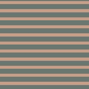 tan spruce green stripes