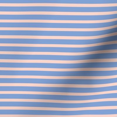 powder blue pink stripes