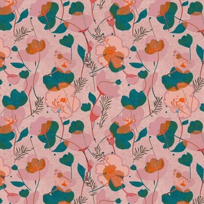 Buttercup floral pattern