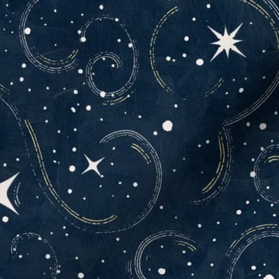 Under the Stars - A Night Sky Pattern