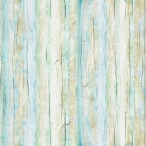 8" Coastal Driftwood Blue Aqua Gray Weathered Wood