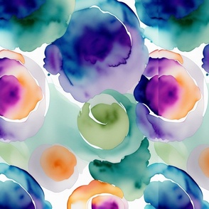 watercolor seamless pattern