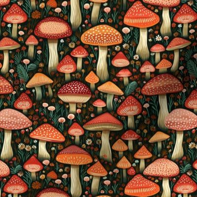 Whimsical Mushrooms