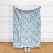 Sweet Blooms (Light Slate Blue)