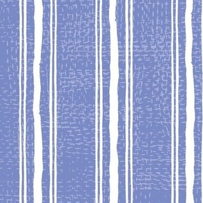 Rough Textural Stripe (Medium) - Periwinkle Blue  (TBS102)