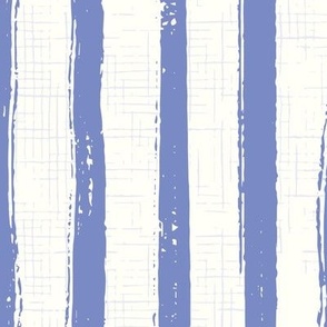 Paint Stripes with Linen Texture (Large) - Periwinkle Blue  (TBS103)