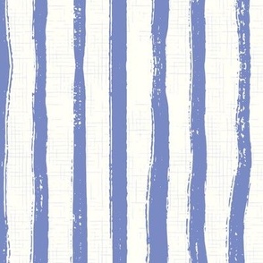 Paint Stripes with Linen Texture (Medium) - Periwinkle Blue  (TBS103)