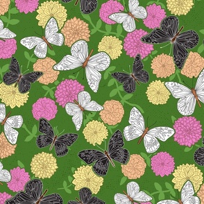 Butterfly Paradise - 24.00in x 28.80in for wallpaper and home items!
