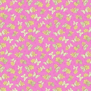 Butterfly Resort - 11.00in x 8.80in - great for girl's clothing/quilts/accessories