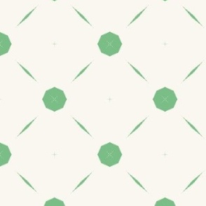 Diamond Dots | Lime | Large Scale
