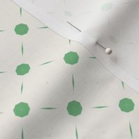  Lime Diamond Dots - Small Scale
