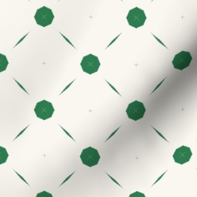 Diamond Dots | Emerald | Medium Scale