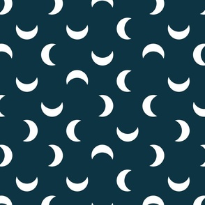 Moonlight - White crescent moon