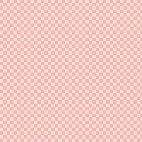 Pink and Orange Checkerboard, Old-School Checker, Vintage Block