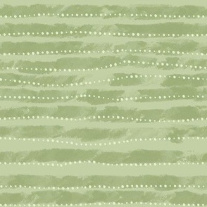 green stripes with dotted lines