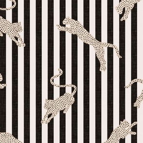 Pattern Clash - Big Cats and Stripes / Large